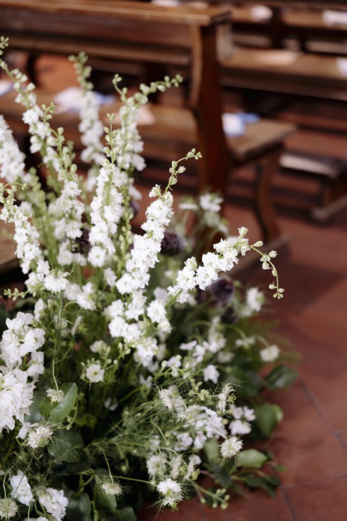 Ognissanti Church flowers
