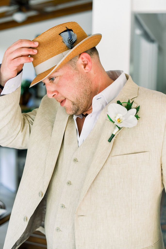 beach wedding groom attire