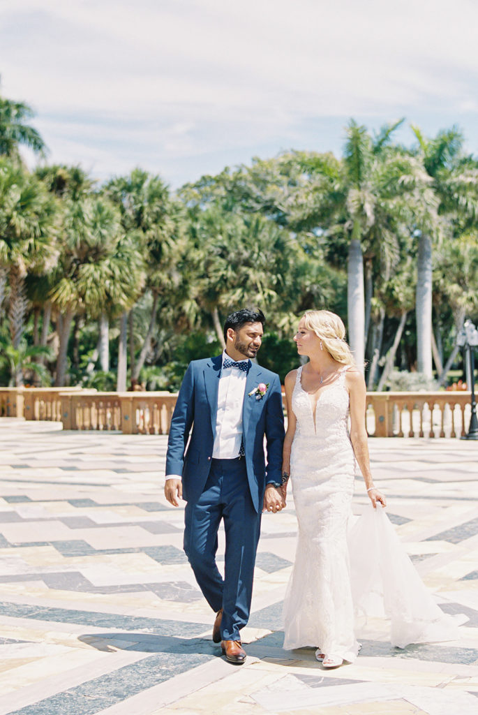 Ringling museum wedding by Claire Duran