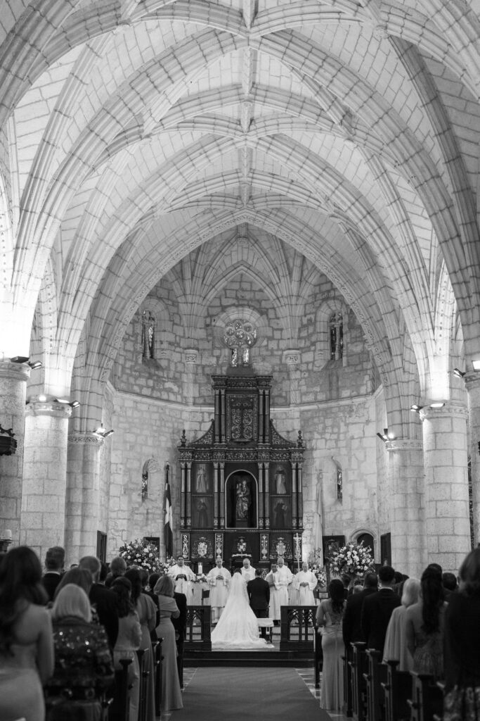 dominican wedding church