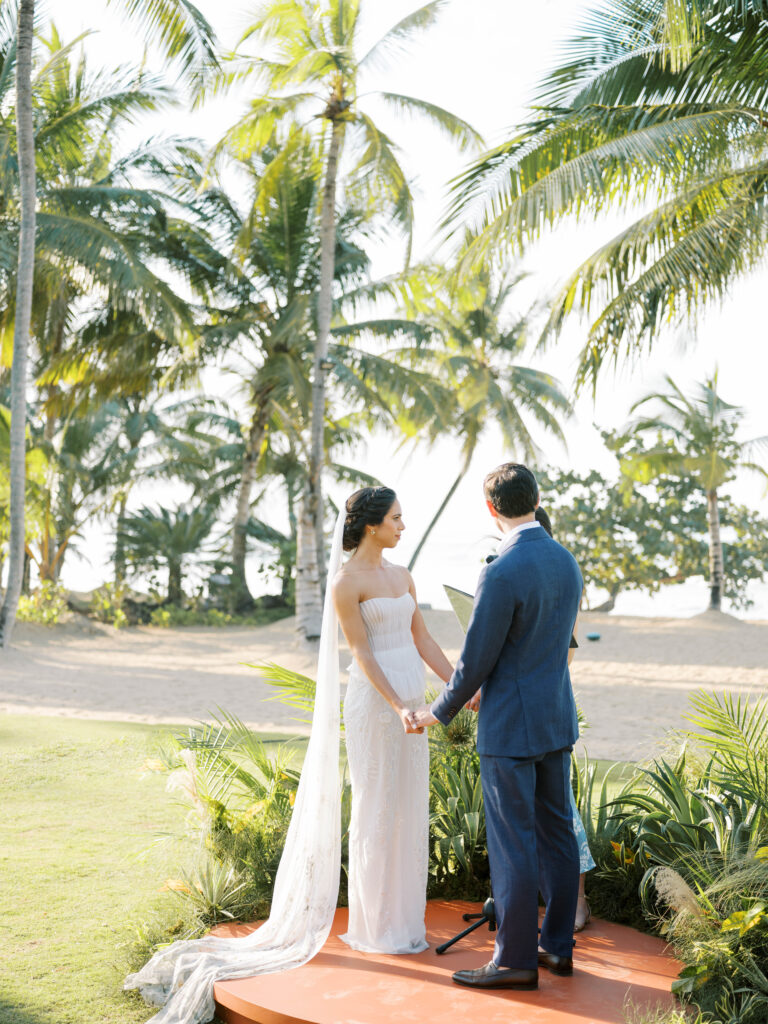 tropical wedding by claire duran