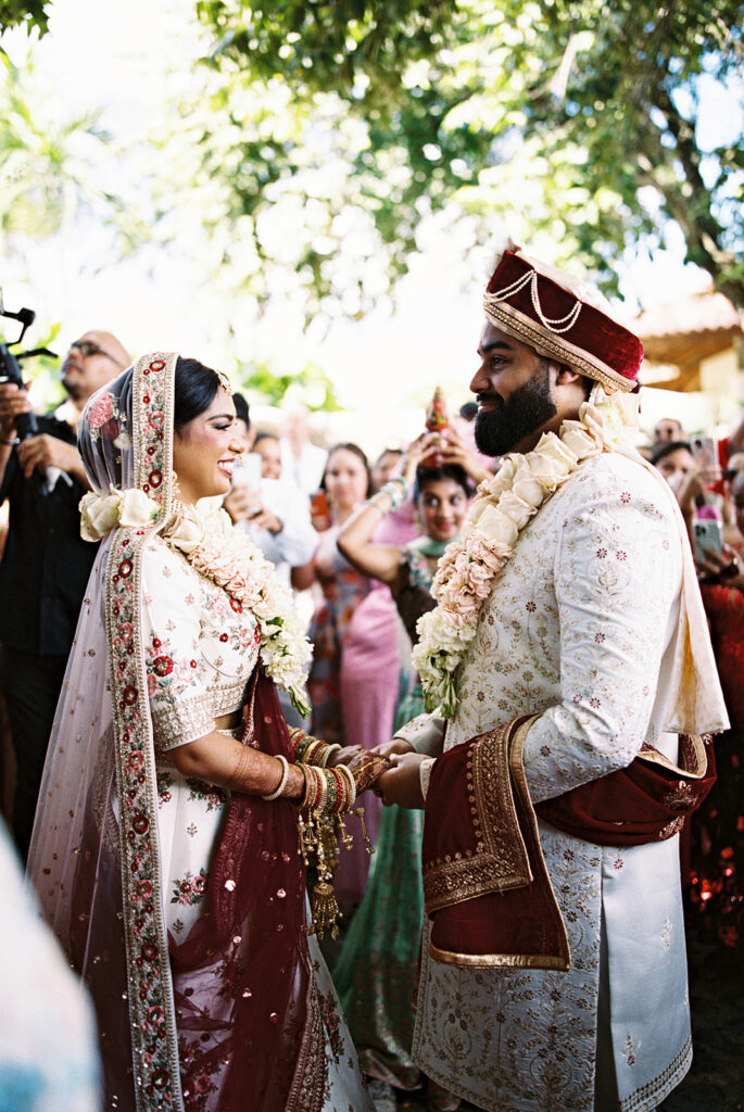 Indian wedding garland exchange