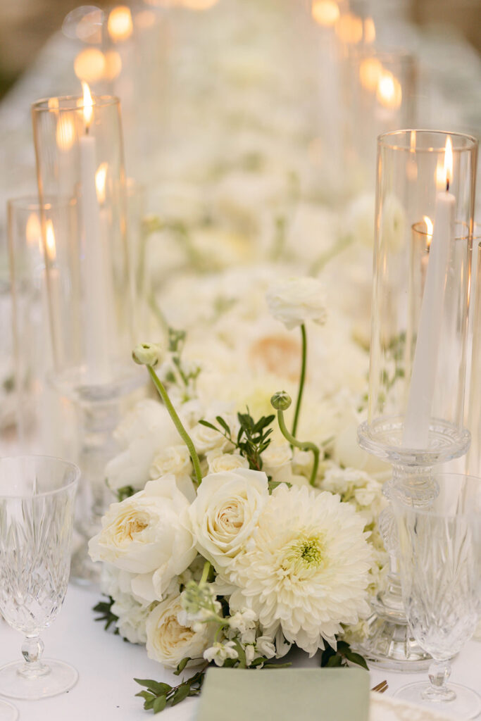 wedding reception flowers