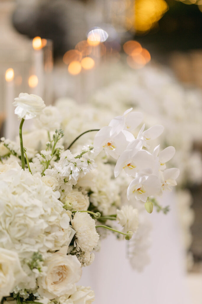 destination wedding table