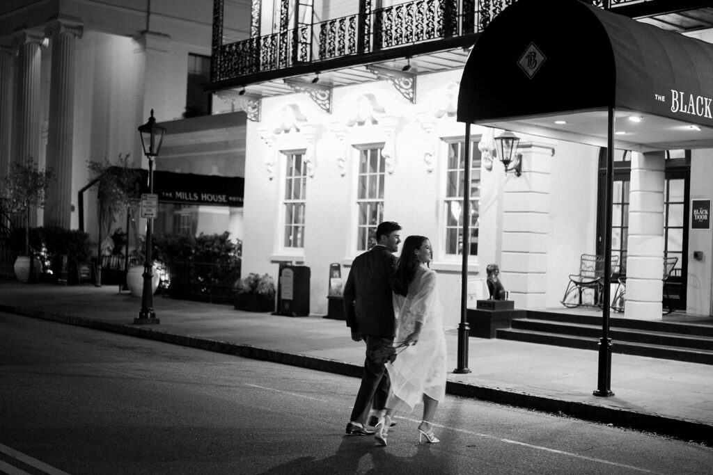 the mills house wedding