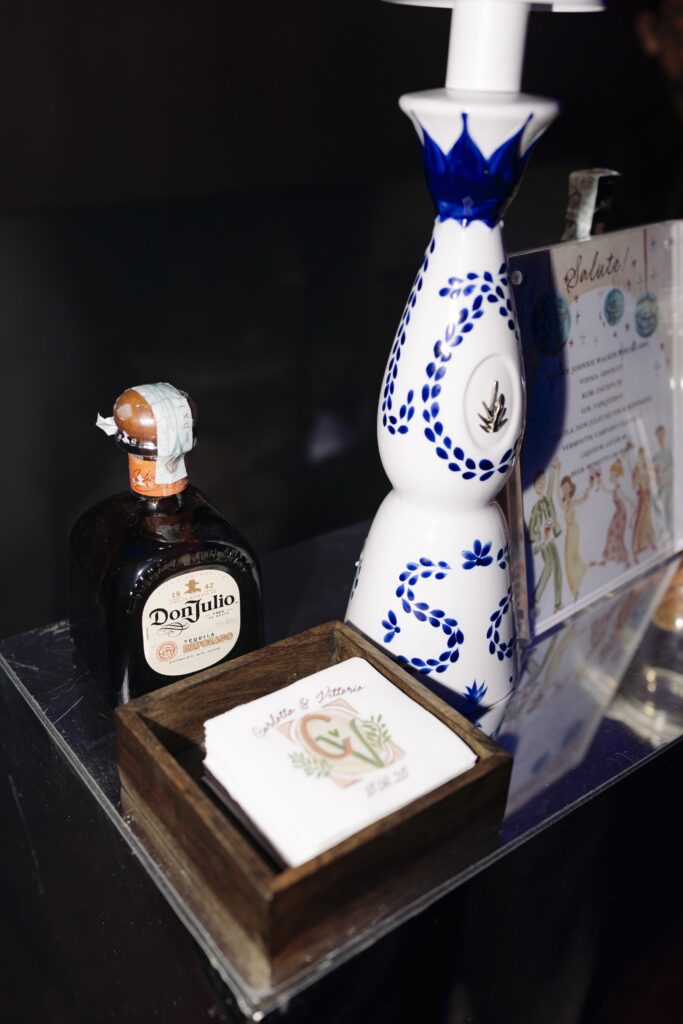 custom italian wedding details