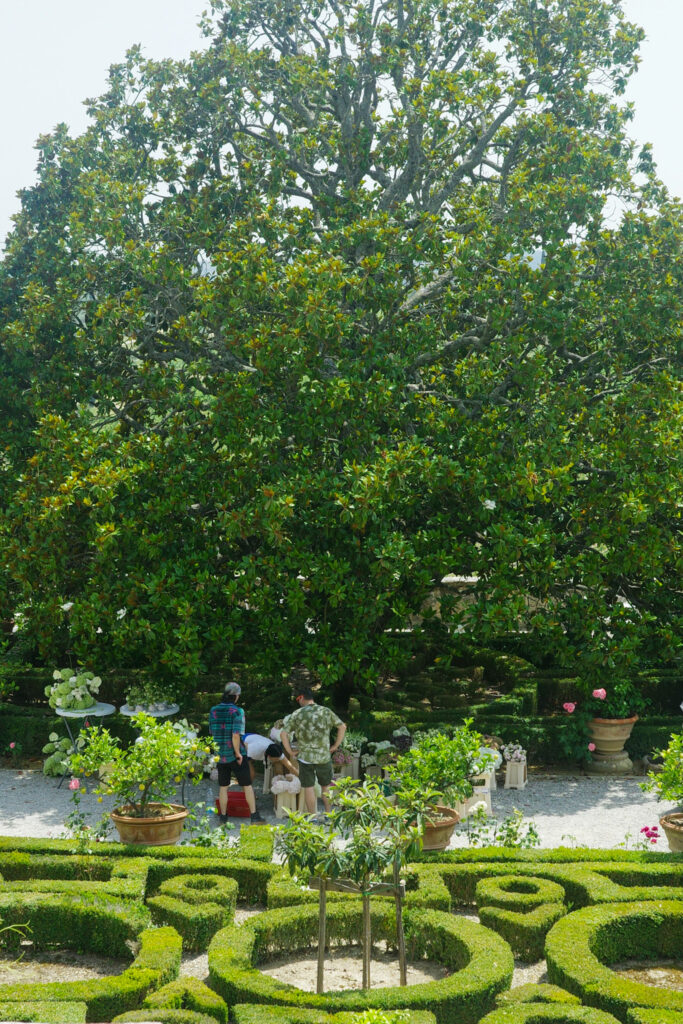 italian garden wedding