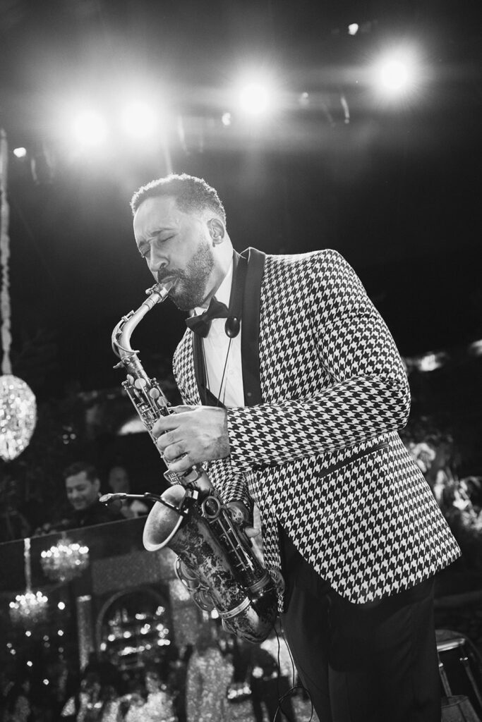 saxophone casa de campo wedding