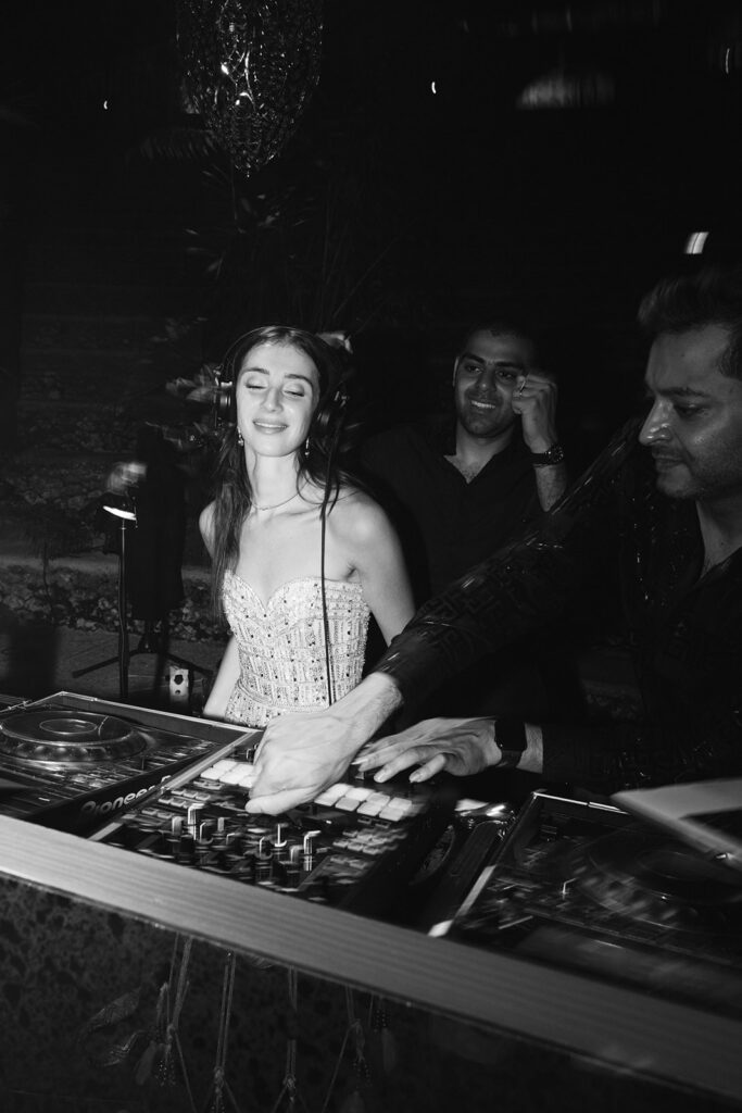 bride dj casa de campo wedding